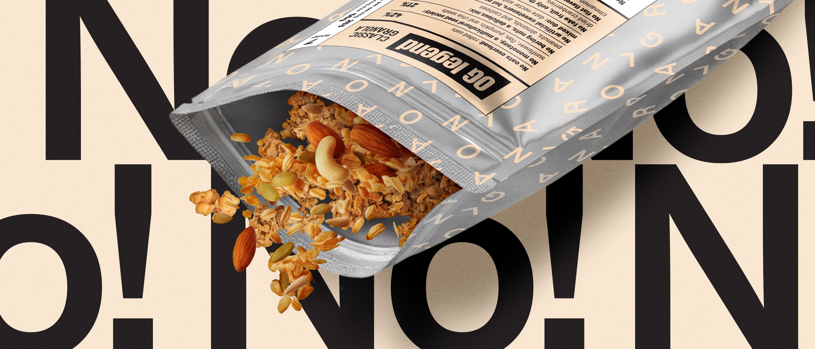 No!Cap OG Legend Granola - Every NO Counts